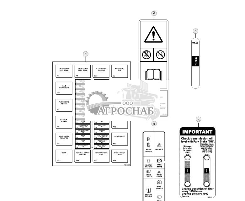 Таблички и этикетки в кабине - ST726385 222.jpg